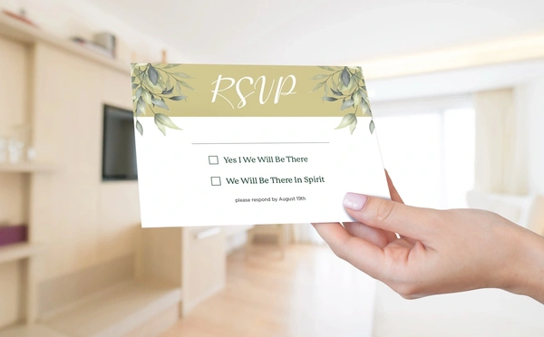 Wedding RSVP cards