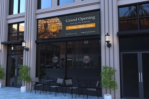 Outdoor banner