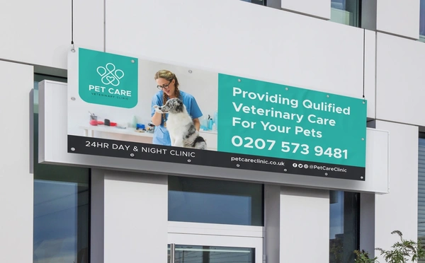 Outdoor banner