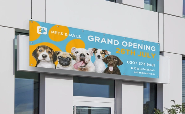Printed Outdoor Banner